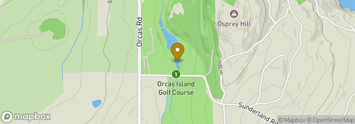 Map location: Orcas Island Golf Course