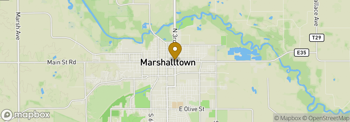 Map location: Wandering Creek Golf Course