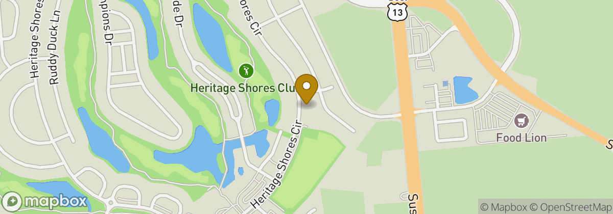 Map location: Coastal Run at Heritage Shores