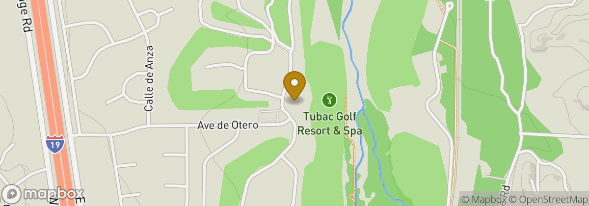 Map location: Tubac Golf Resort & Spa