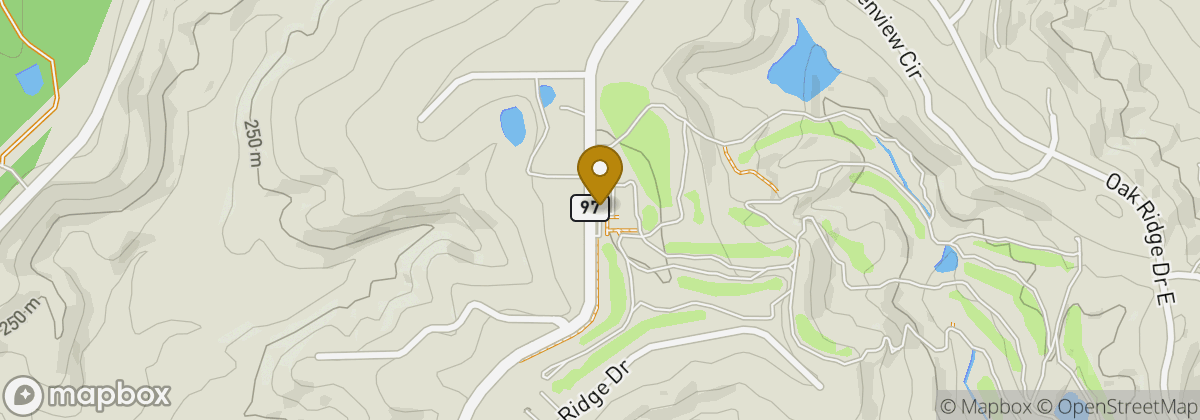 Map location: The Canyons at Blackjack Ridge