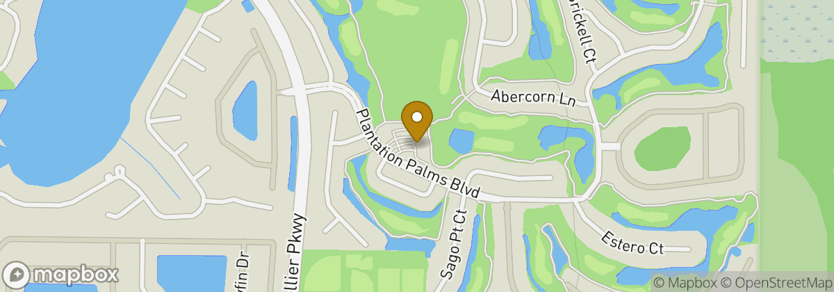 Map location: Plantation Palms Golf Club