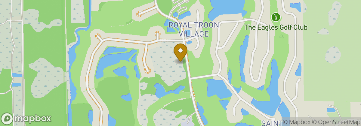 Map location: The Eagles Golf Club