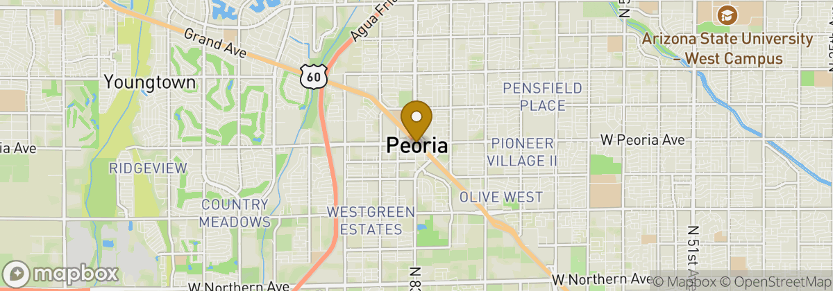 Map location: Peoria