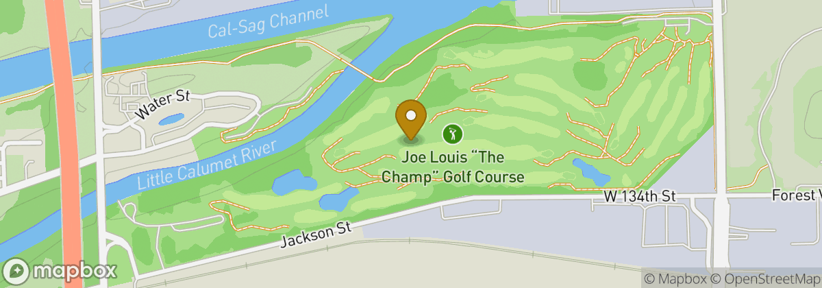 Map location: Joe Louis "The Champ" Golf Course