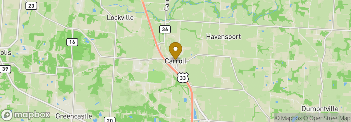 Map location: Carroll