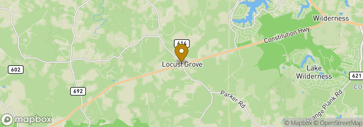 Map location: Locust Grove