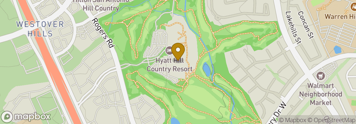 Map location: Hill Country Golf Club