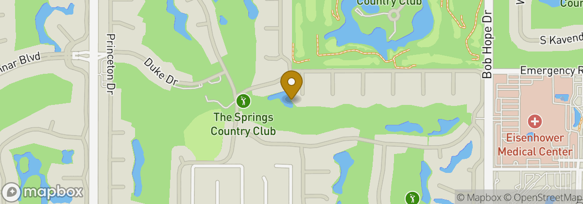 Map location: The Springs Country Club