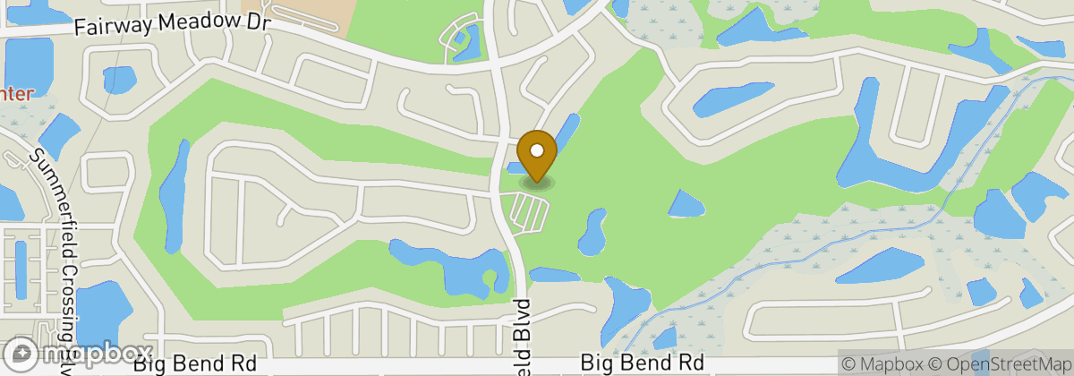 Map location: Summerfield Crossings Golf Club