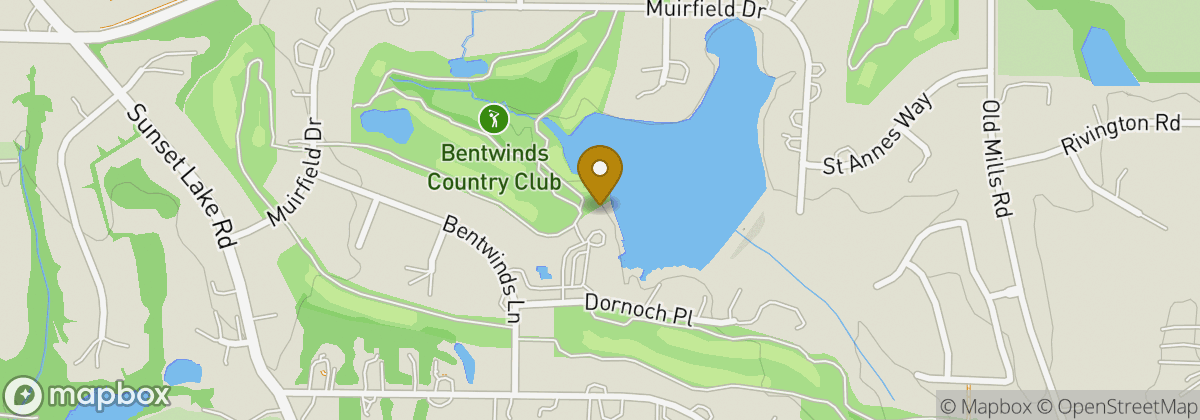 Map location: Bentwinds Country Club