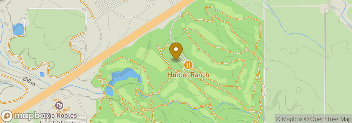 Map location: Hunter Ranch Golf Course