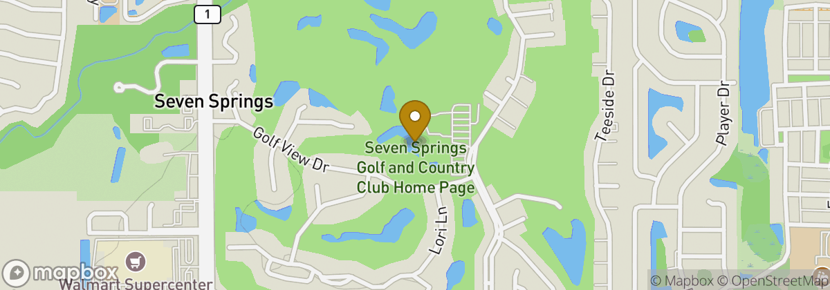 Map location: Seven Springs Golf and Country Club
