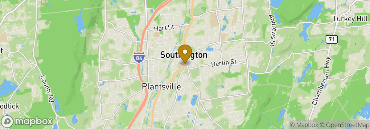 Map location: Southington