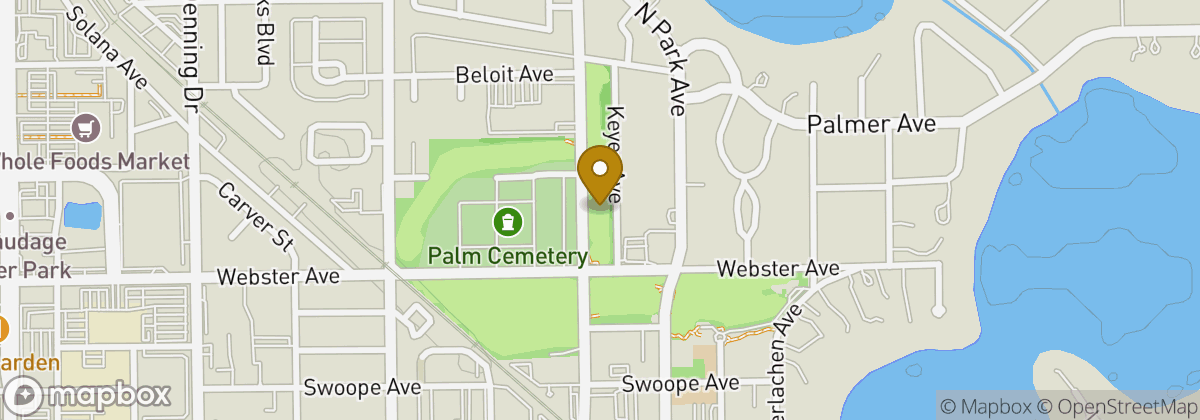 Map location: Winter Park Golf Course