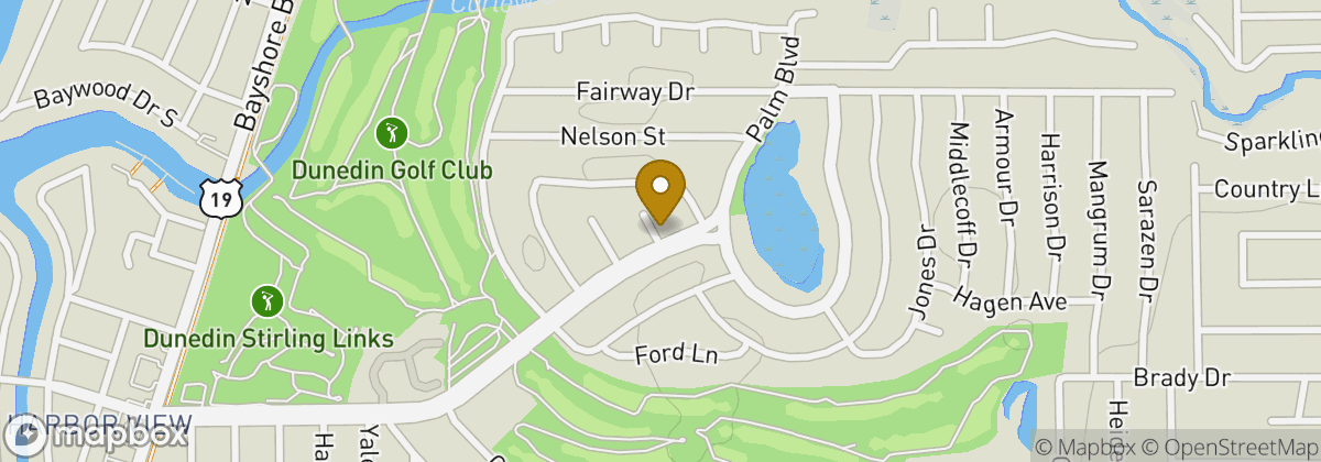 Map location: Dunedin Golf Club