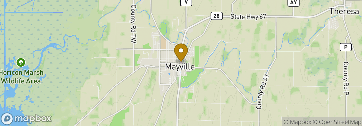 Map location: Mayville