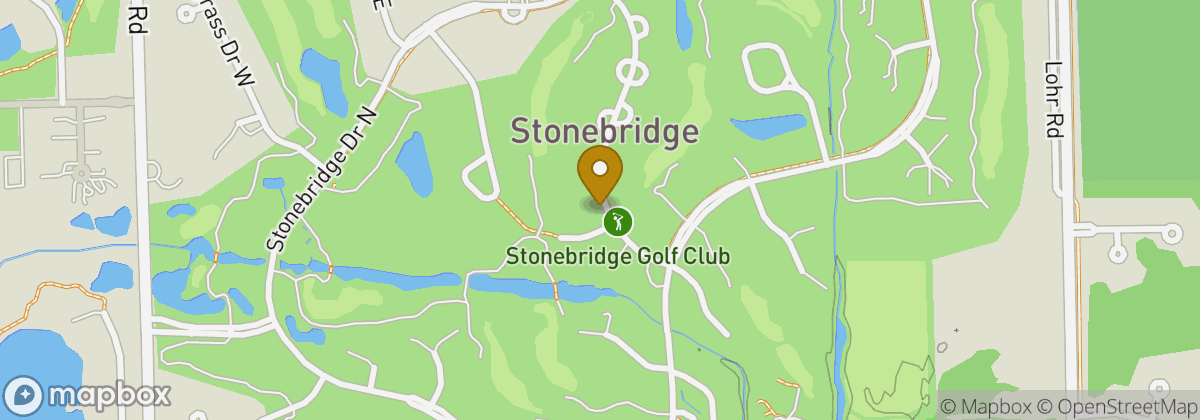 Map location: Stonebridge Golf Club
