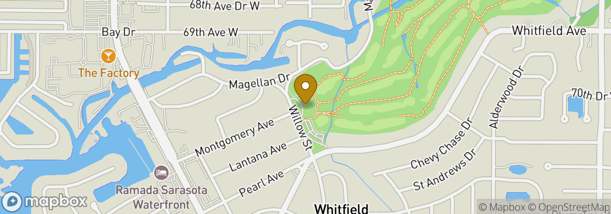 Map location: Sara Bay Country Club