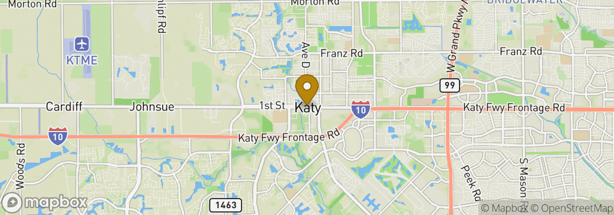 Map location: Katy