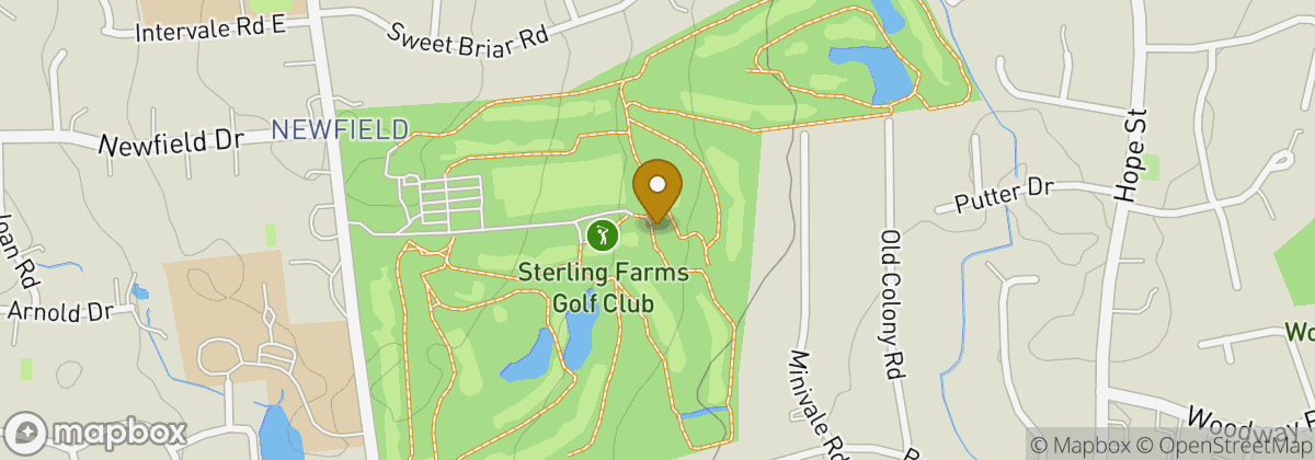 Map location: Sterling Farms Golf Course