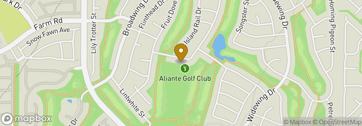 Map location: Aliante Golf Club