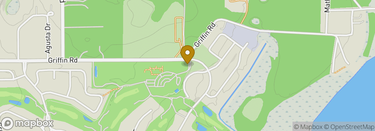 Map location: Harbor Hills Country Club
