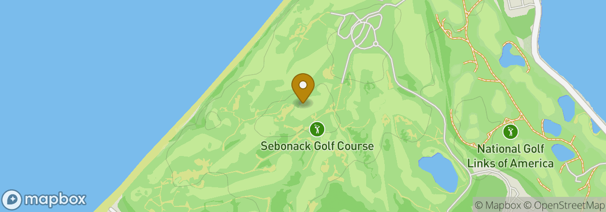 Map location: Sebonack Golf Club