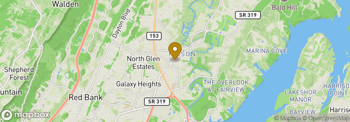 Map location: Hixson