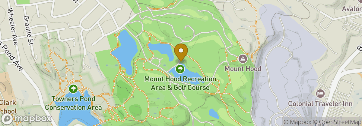 Map location: Mount Hood Golf Course