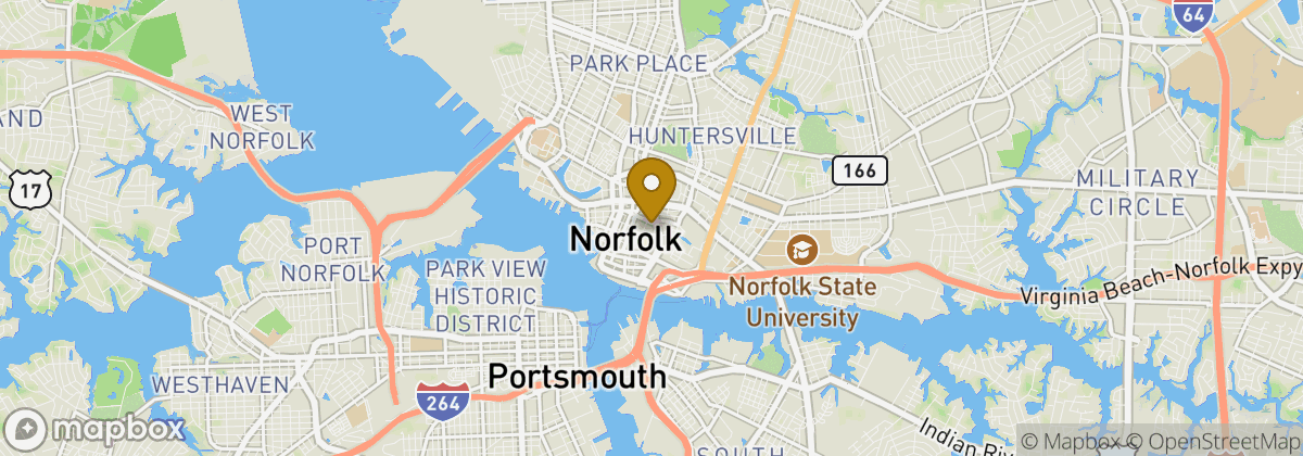 Map location: Norfolk