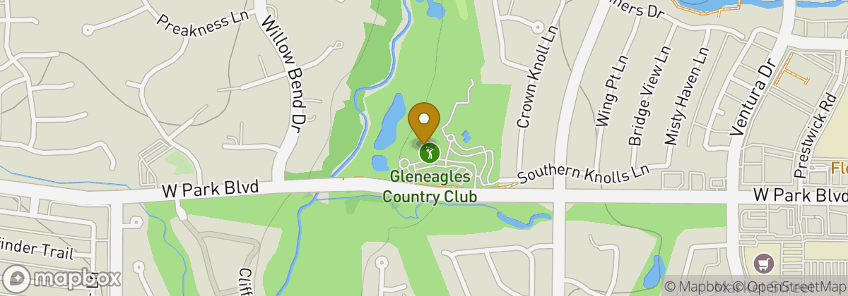 Map location: Gleneagles Country Club
