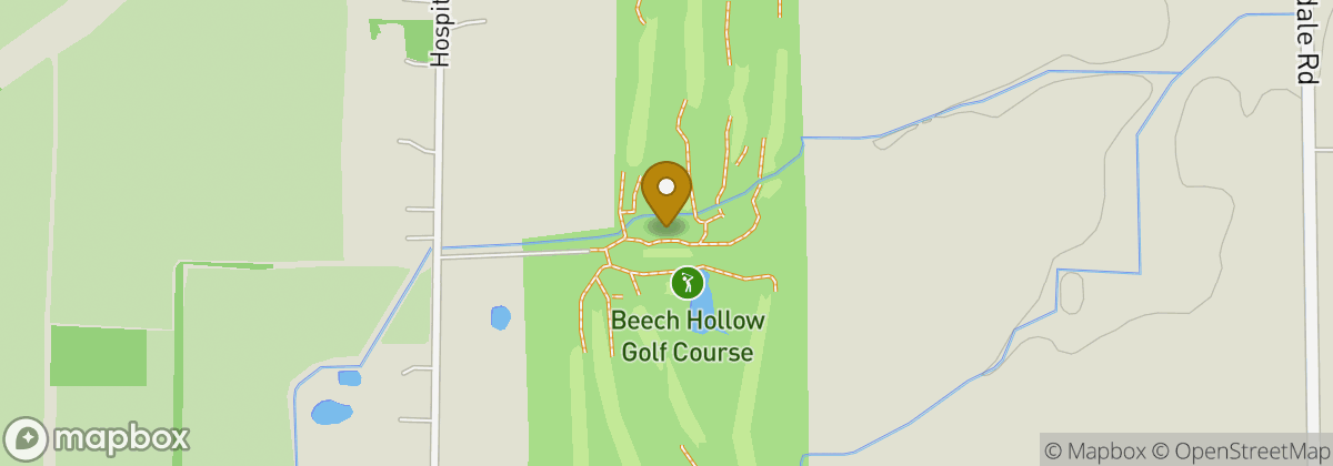 Map location: Beech Hollow Golf Course