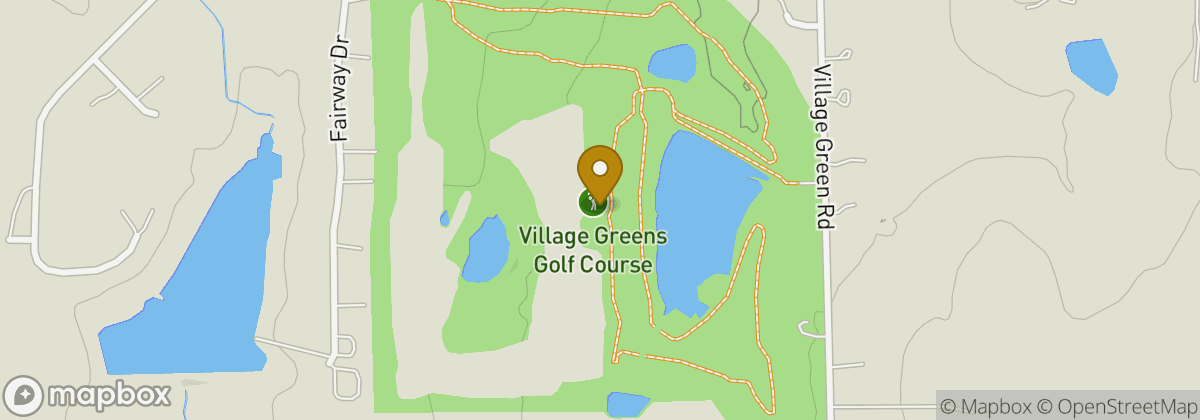 Map location: Village Greens Golf Course