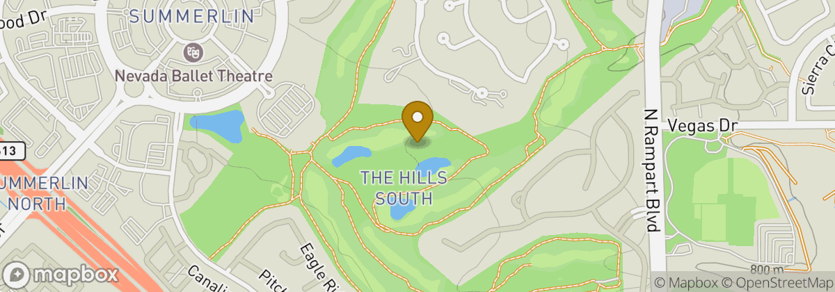 Map location: TPC Summerlin