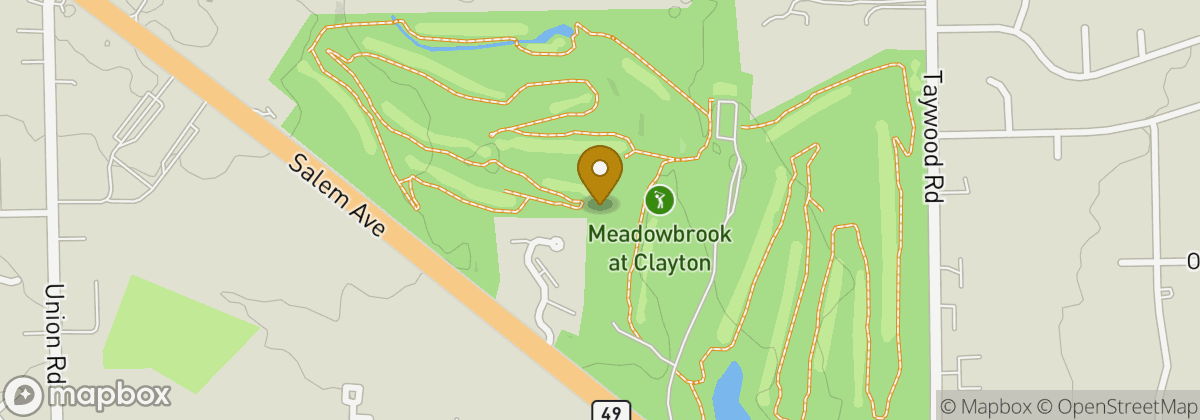 Map location: Meadowbrook at Clayton