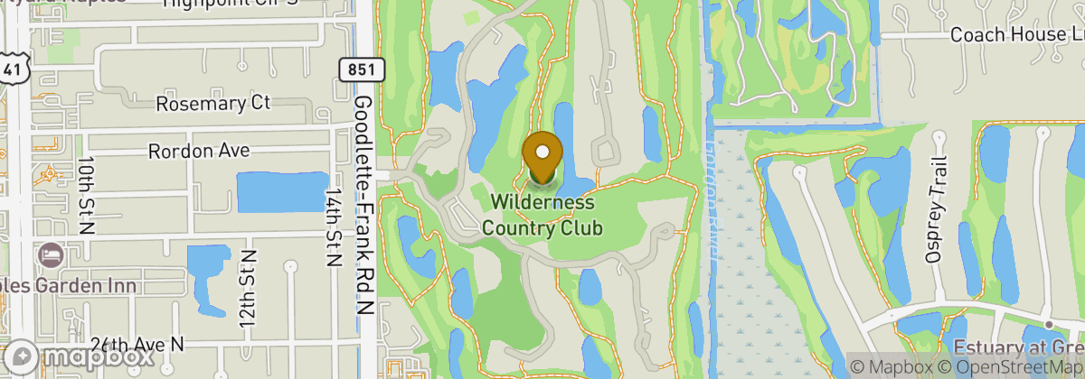 Map location: Wilderness Country Club