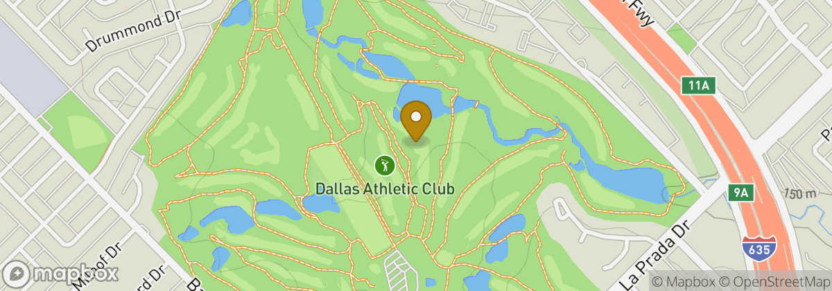 Map location: Dallas Athletic Club