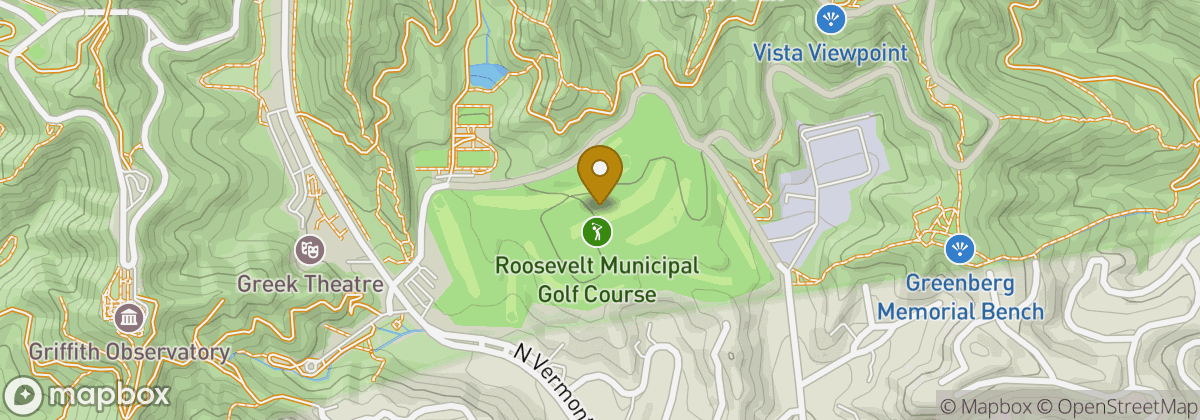 Map location: Roosevelt Municipal Golf Course