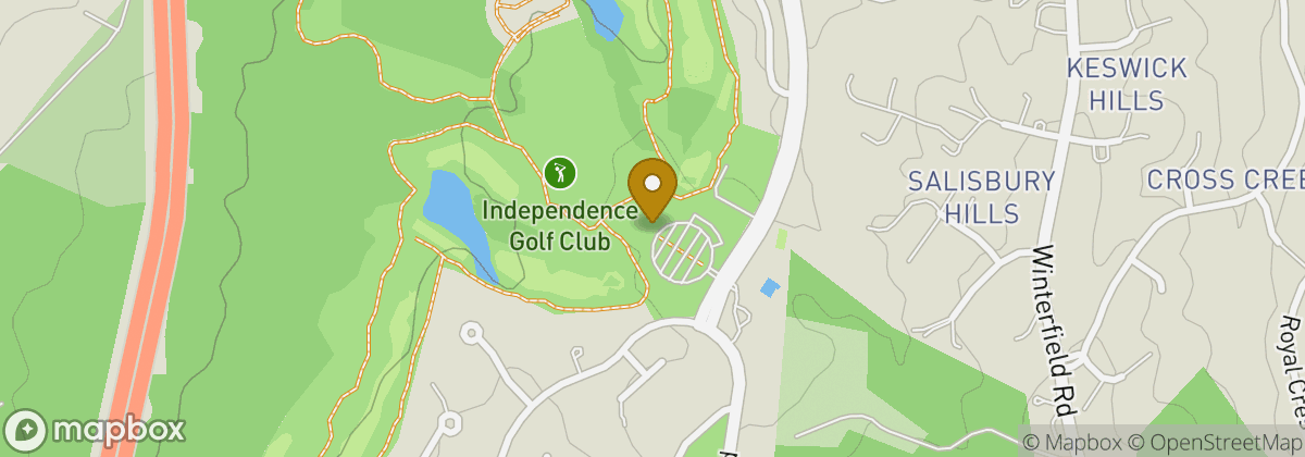 Map location: Independence Golf Club