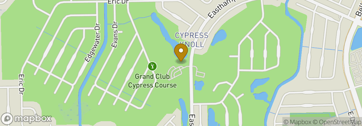 Map location: Cypress Knoll Golf & Country Club