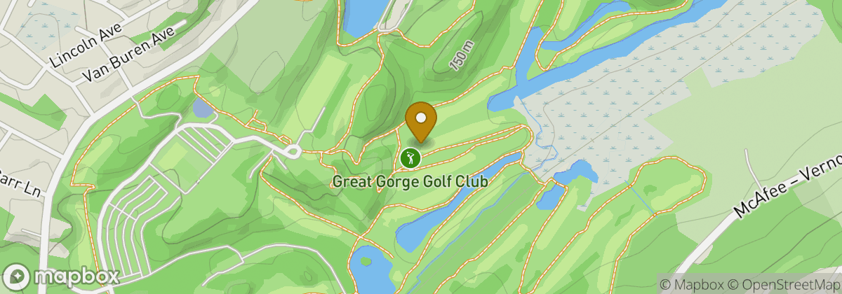 Map location: Great Gorge Golf Club