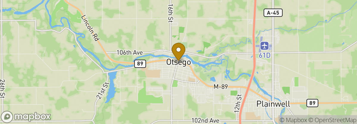 Map location: Otsego