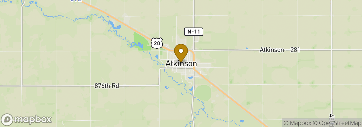 Map location: Atkinson