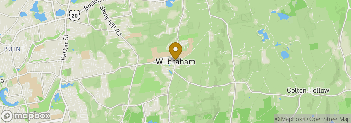 Map location: Wilbraham