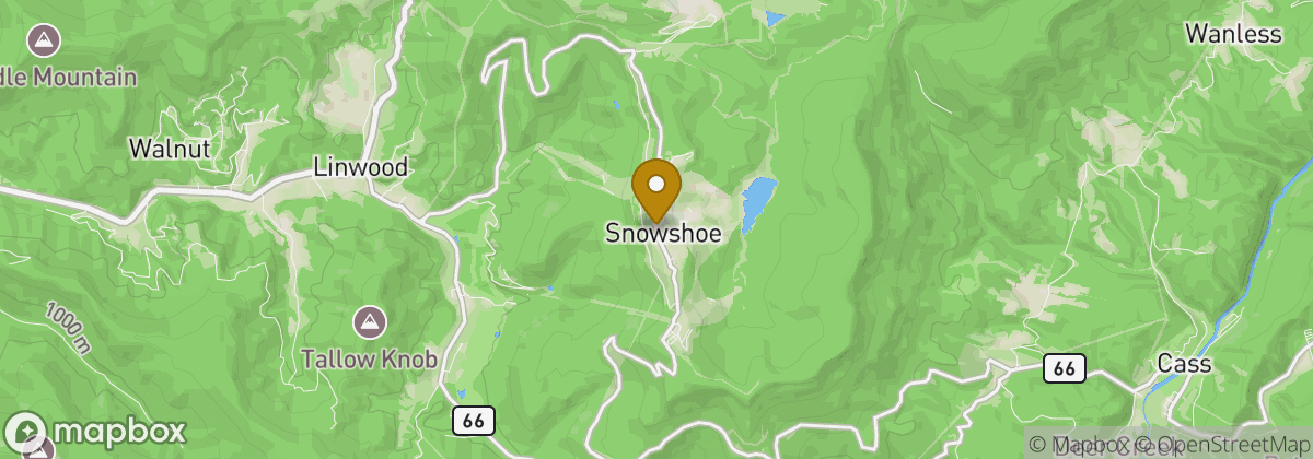 Map location: Snowshoe