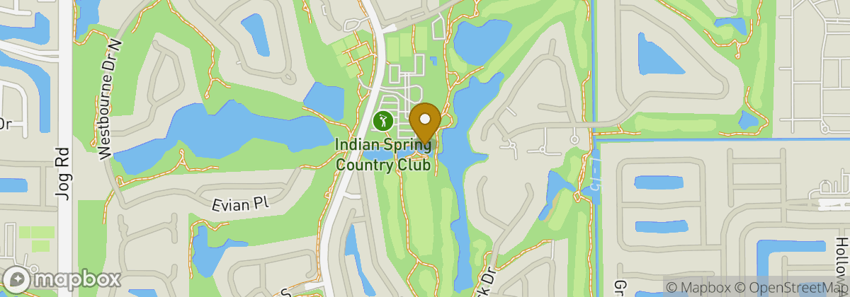 Map location: Indian Spring Country Club