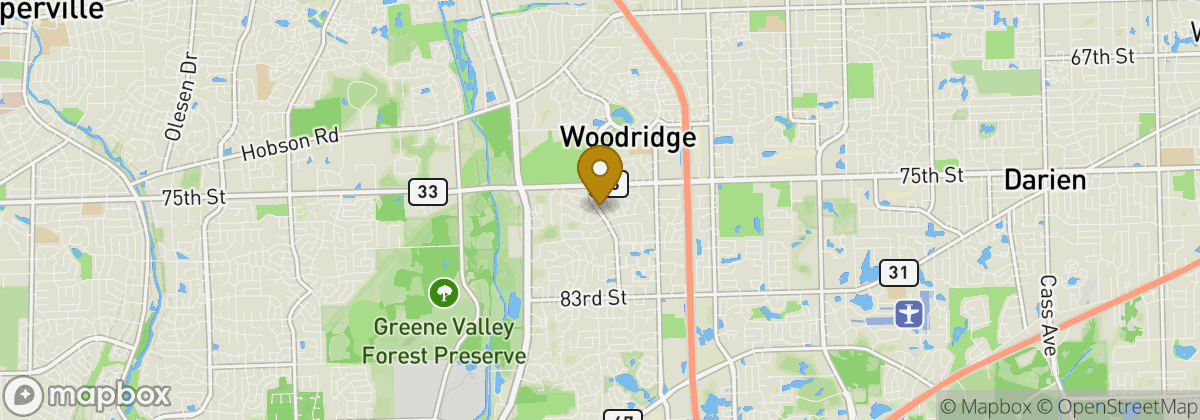 Map location: Woodridge
