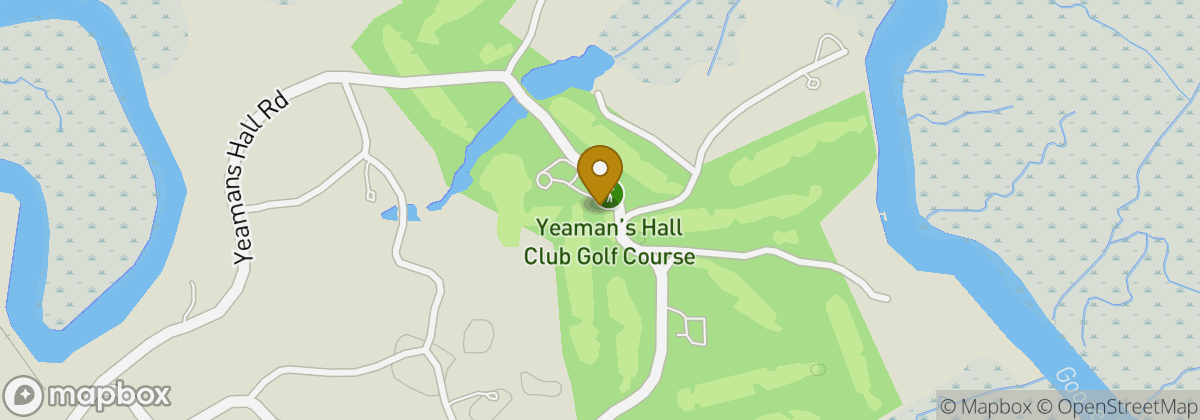Map location: Yeaman's Hall Club Golf Course