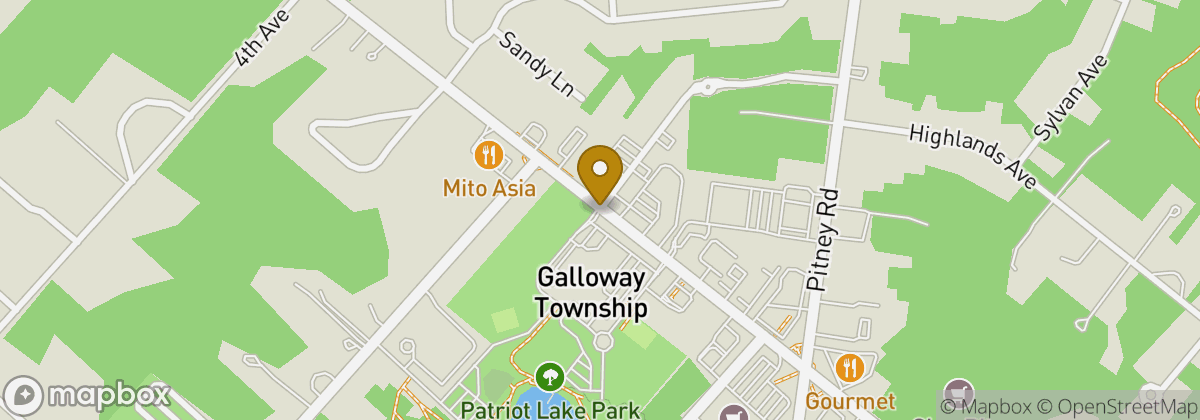 Map location: Seaview Hotel and Golf Course